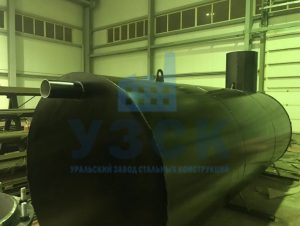 Резервуар горизонтальный стальной наземный в Северодвинске