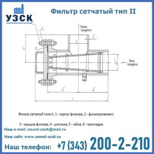 Фильтр сетчатый ФС по Т-ММ-11-2003 в Северодвинске